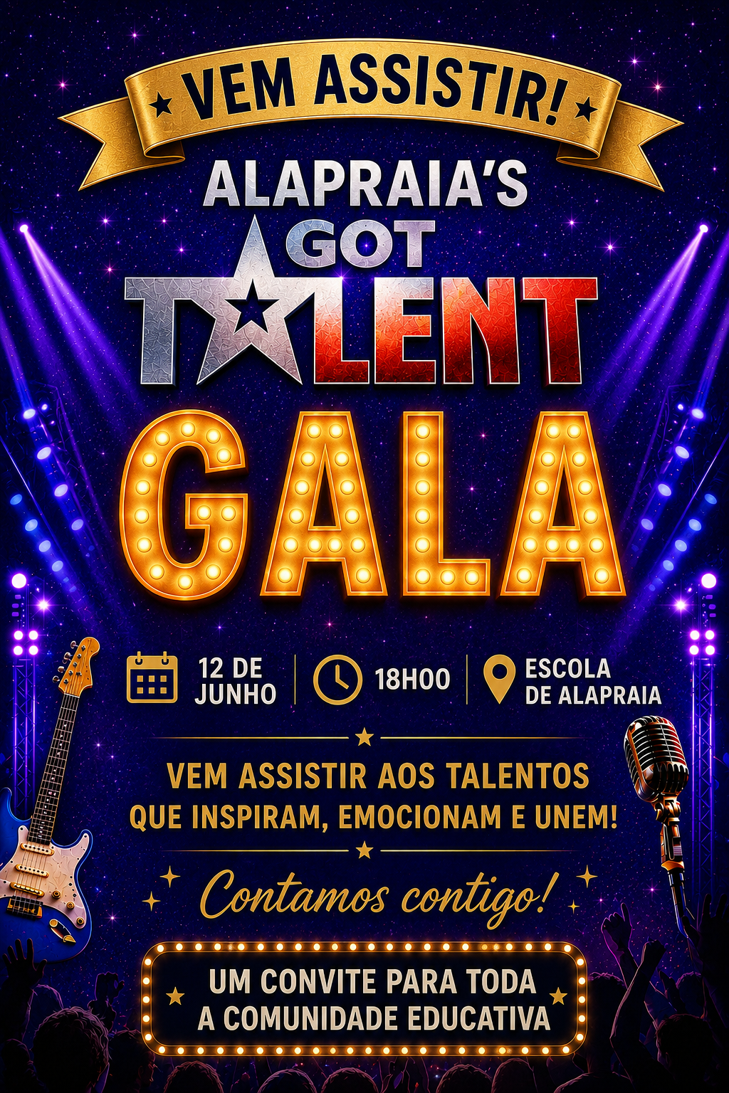 Convite Gala - Alapraia's Got Talent